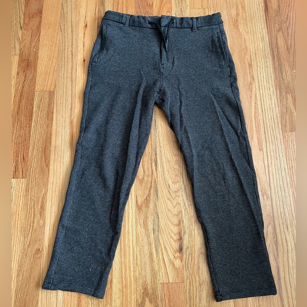 Zara Kid’s Boy’s Grey Houndstooth Pants